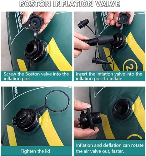 Kayak gonflable pliable deux personnes pour stocker sans encombre - 6