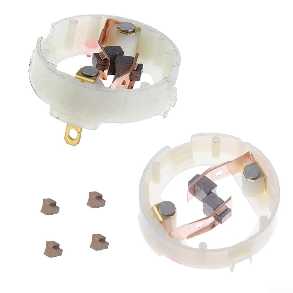 Portaspazzole di carbone motore per trapani e driver compatibile con modelli DCD700 DCD710 GSR14.4-2-LI (confezione da 2) con spazzole di carbone