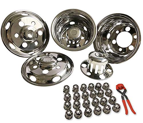 Amazon | 汎用 ホイール ライナー ステンレス17.5x6.00Jオフセット-127  