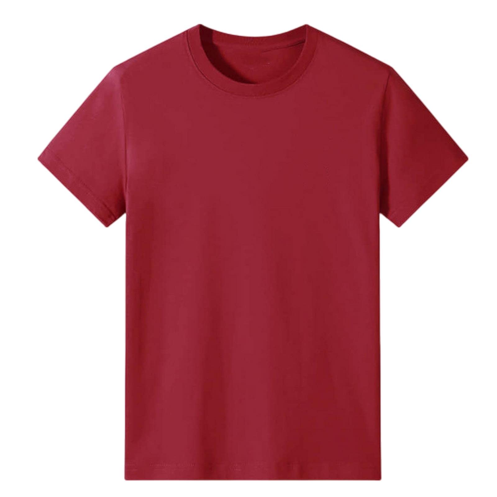 MOGSA T-shirt uomo donna cotone t-shirt coppia casual manica corta Street Loose Top Tee