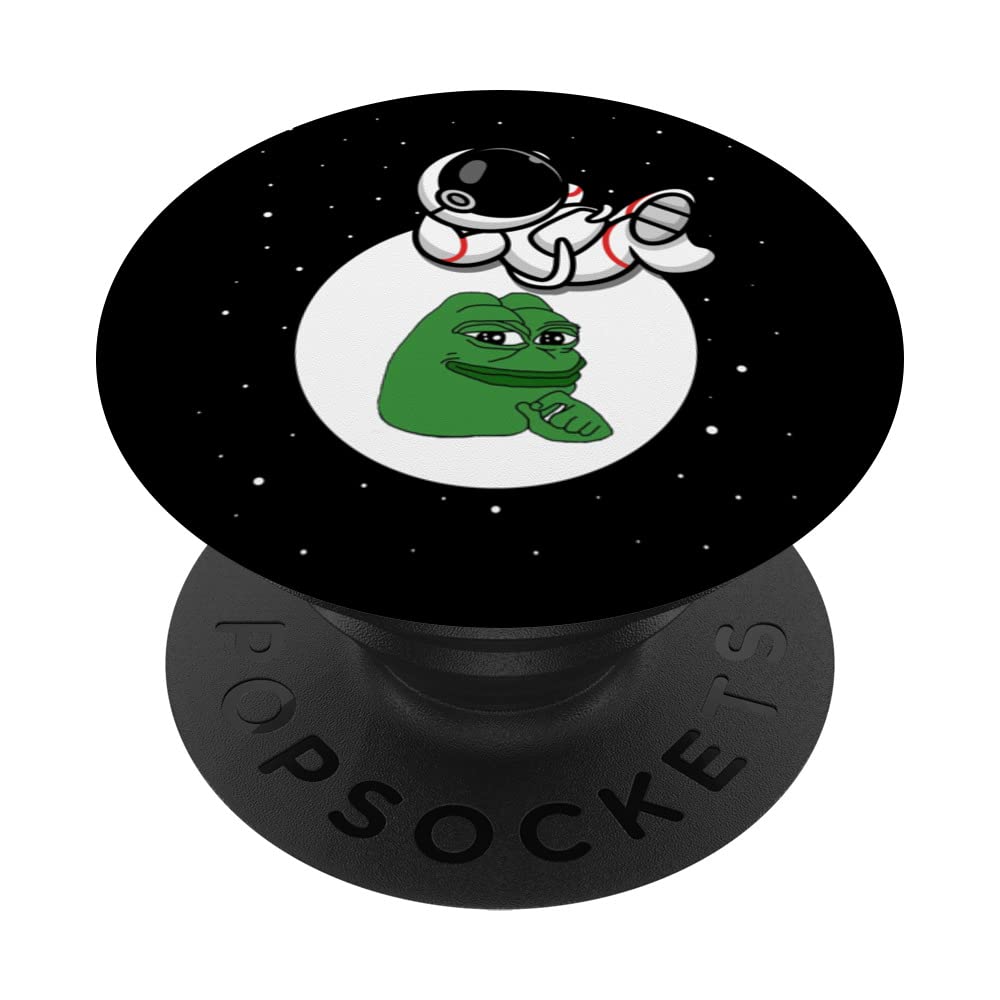 Crypto Pepe Diseño para Pepe Crypto y Pepe Coin PopSockets PopGrip  Intercambiable : Amazon.es: Electrónica