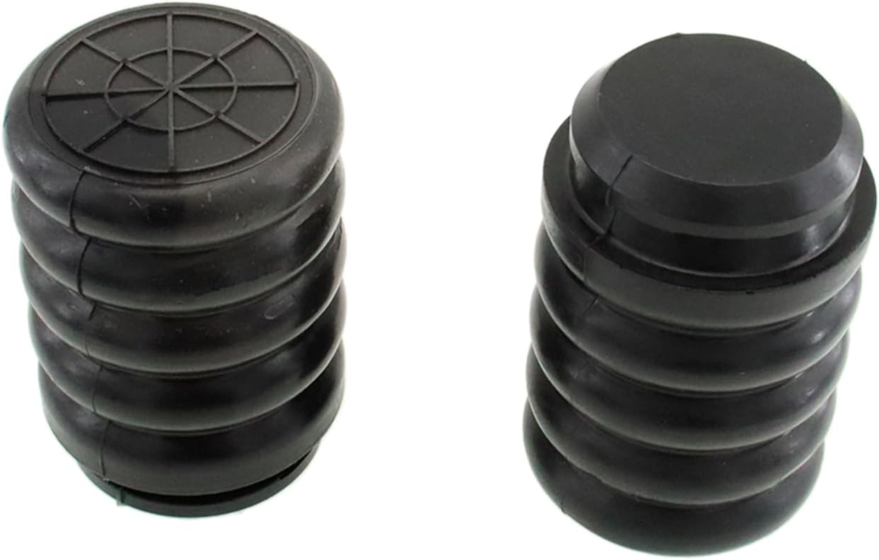 SSR-207-47 2Pcs Rear Suspension Air Helper Spring Kit Replacement for Chevrolet Silverado/GMC Sierra 2500 3500 HD 2011-2023 | Rear Leaf Spring Suspension Kit | Springs Helper Bump Stops