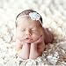 PePeng Newborn Photography Props, Use Soft 3D Rose Flower Backdrop Beanbag Rug to Create Memorable Kids Portrait Photography (Off - White)