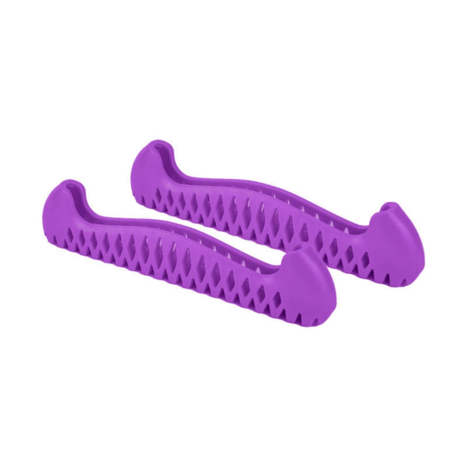 Protection pour Patins Garde Lames Couverture Patins Accessoire Sport Résistant à l'usure Matériau TPU Convient au Stockage des Patins Déplacement Hors Glace, Purple, 34-40