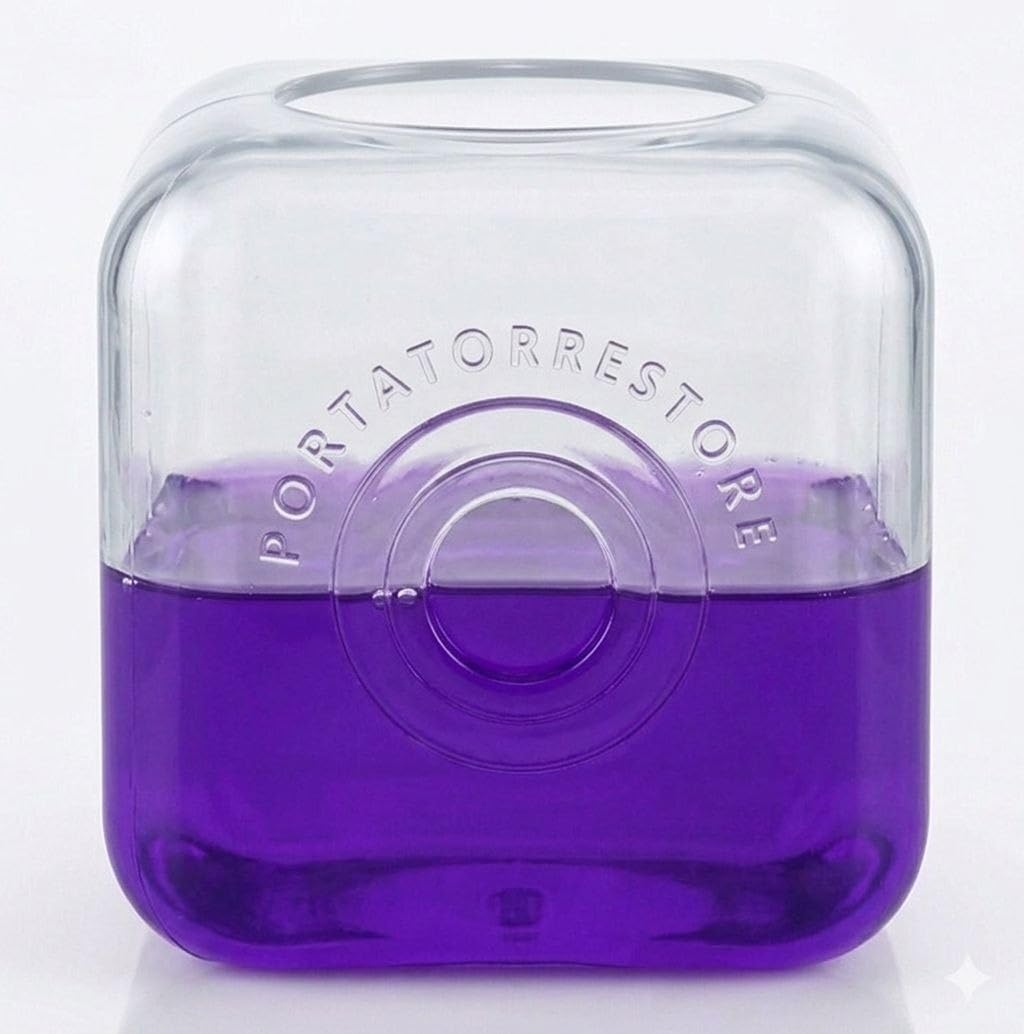 Palla Dosatrice Lavatrice 160ml,PortaTorreStore in Silicone Morbido 100%,Cubo Rotante,Ultra Silenzioso, Risparmio Detersivo,Graduata 40-160 ml (2 PALLE OBLO AZZURRE)