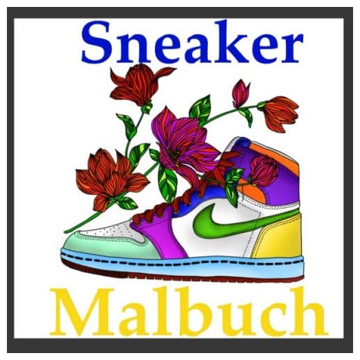 Sneaker Malbuch