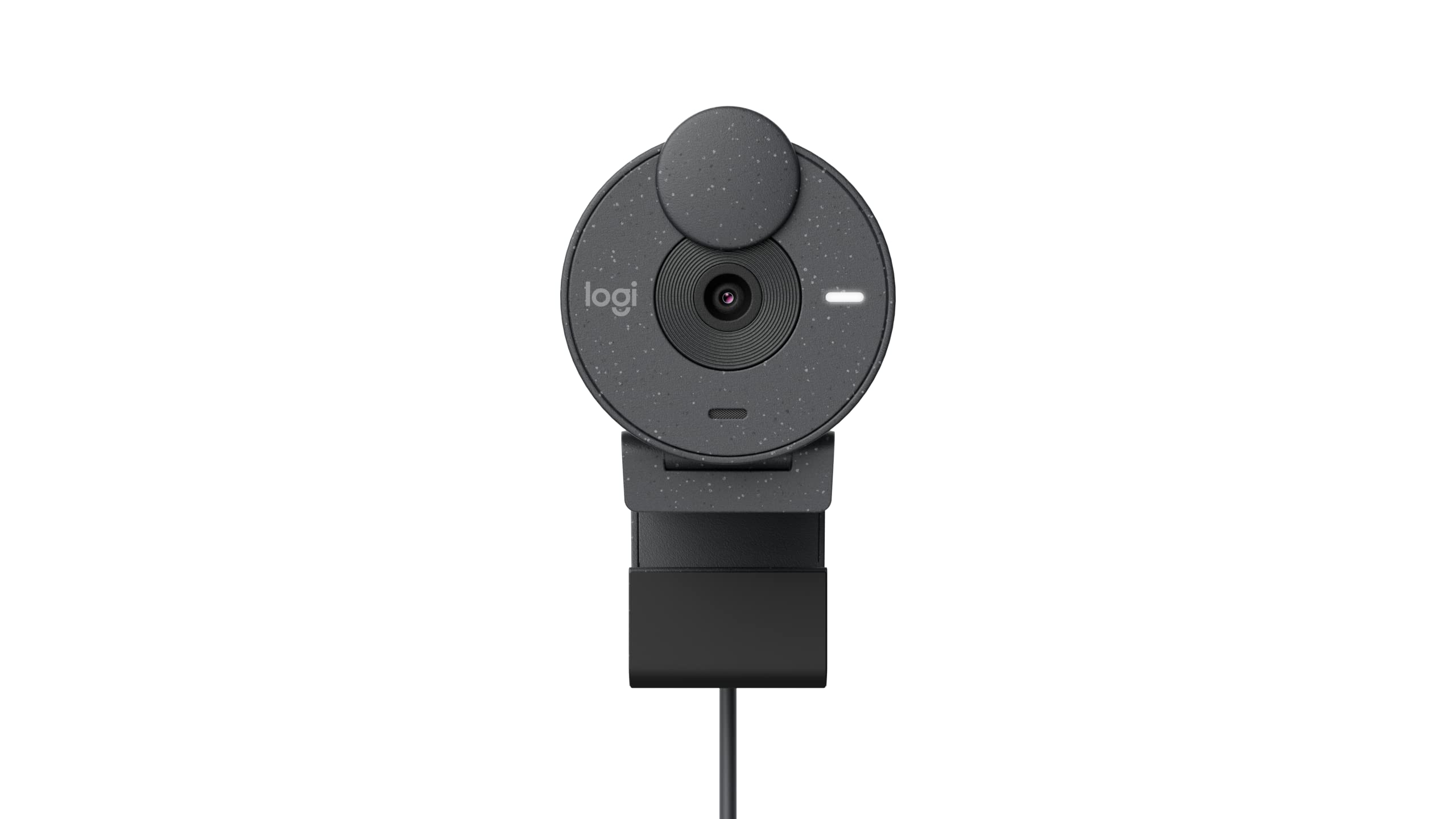 Logitech Brio 300 Webcam Streaming Full HD avec confidentialité, micro