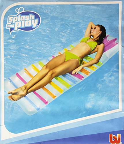 Bestway 4292 Delux Materassino con Cuscino, 188 x