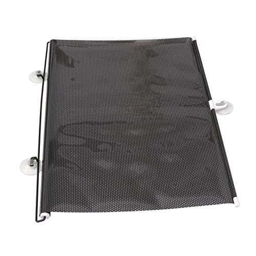 VICASKY Lightweight Free Perforated Temporary Automotive - Black Curtains Lightweight Free-Perforated Balcony Suction Cup Sunshade Blackout Curtain Temporary Blinds Versatile Anywhere