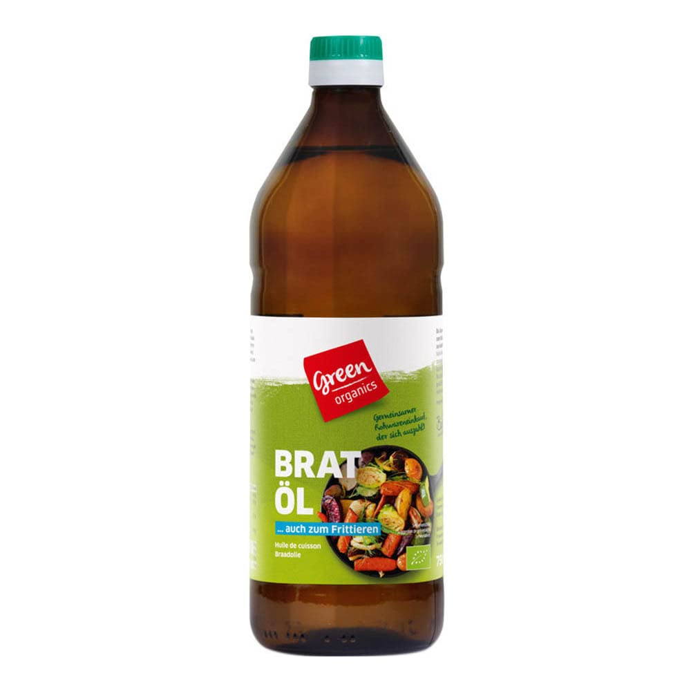 GREEN ORGANICS Bratöl, 750ml (24er Pack)