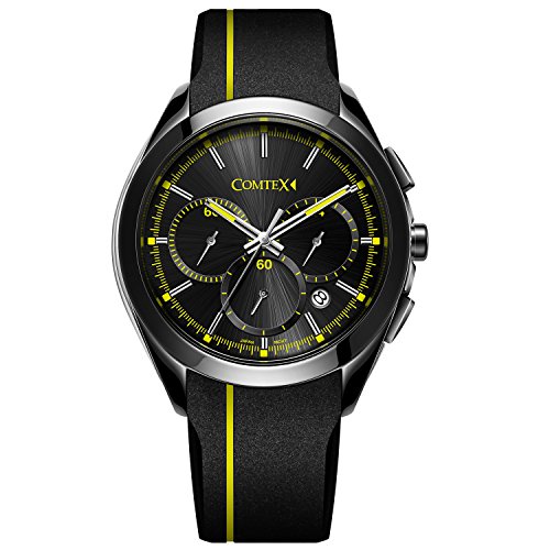 Montre homme grand cadran Comtex lisible et précise pour le sport quotidien
