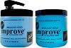 Gabel's Improve Styling Gel, Regular Hold, Blue, 15.75 oz Pack of 2 Pack with Pump and no Pump Each. Gabel's Manufacturer Direct. Exclusive with Gabel's official Black logo label