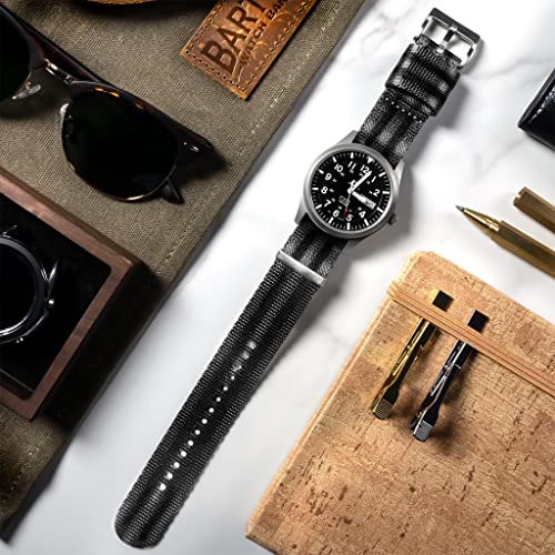 Image of BARTON Elite NATO Style Watch Strap - Seat Belt Nylon Watch Bands