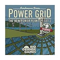 Rio Grande Games Power Grid New Power Plants Set 2 Expansion (Recharged)