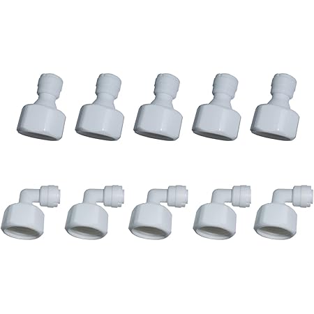 3/8 Water Line MALIDA Push To Connect Fitting Straight Union