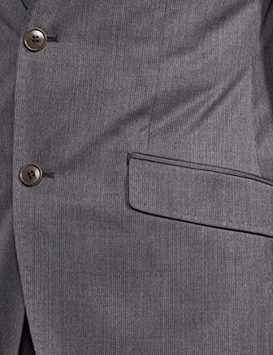 Image of Raymond Men's Wool Blend SB2 BTN Notch Lapel Floating Suit-1 Dress Set