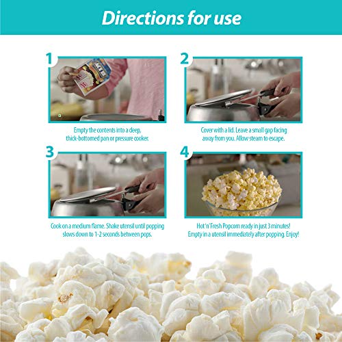 Image of ACT II InstantClassic Salted Popcorn, 90g + 22.5g = 112.5g / 96+24=120G (Weight May Vary)