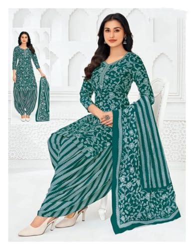 Image of Yashika Women'S Unstitched Crepe Dress Materials | Crepe Salwar Suit For Women | Suit Material For Women Unstitched