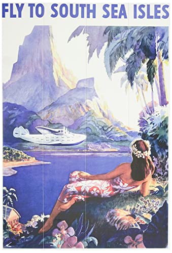 Piddix (South Sea Isles 40 x 59cm Wooden Wall Art, Multicolour, 59L x 40W cm