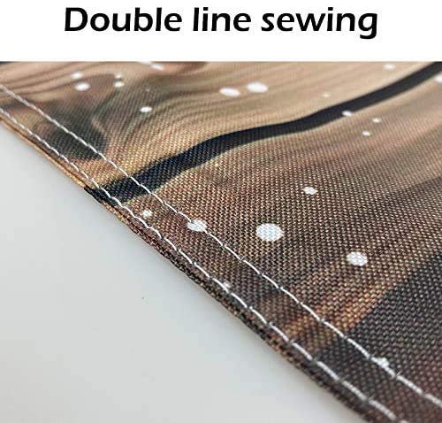 Kafepross Alarm Clock Shape Welcome Initial House Flags Monogram C Banner 28X40 Print Both Sides #TOP1