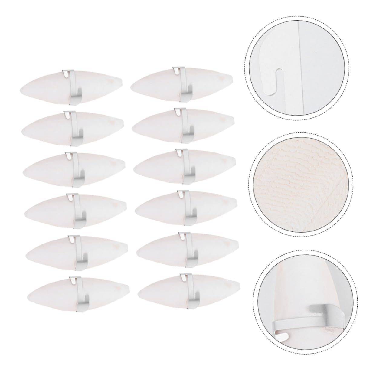 YARNOW 36 Pièces Jouet à Mâcher en Os De Seiche Aquarium en Os De Seiche Os De Seiche Oiseau Jouets Rampants Os Câlin Perroquet Os De Seiche Molaire Blanche Fournitures pour Animaux Givré