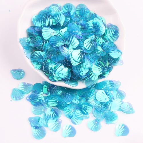 360 paillettes a forma di conchiglia, paillettes, per fai da te