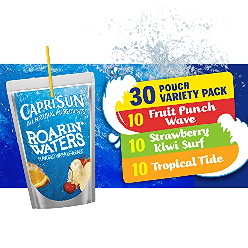 Capri Sun Ready To Drink Aseptic Pouch Capri Sun roarin waters, Ready To Drink Variety Pack, 30Pk, 11.25 Lb