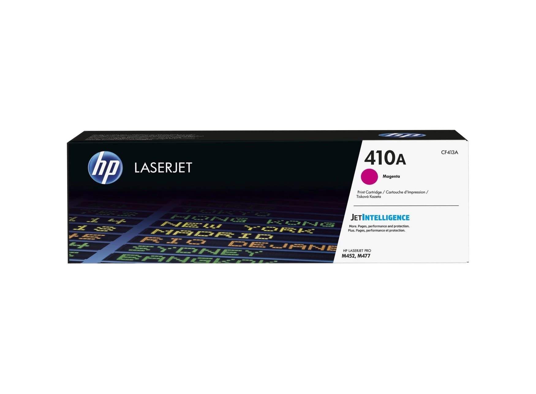 HP 410A | CF413A | Toner-Cartridge | Magenta | Works with HP Color LaserJet Pro M452 Series, M377dw, MFP 477 Series