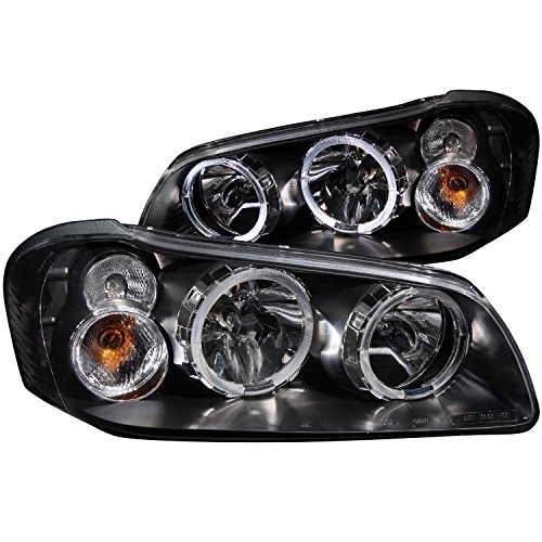 Anzo USA 121113 Nissan Maxima With Halo Black Headlight Assembly - (Sold in Pairs)
