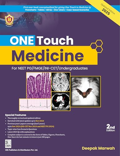 Image of One Touch Medicine For Neet Pg /Fmge / Ini-Cet /Undergraduates 2Ed (Pb 2025)