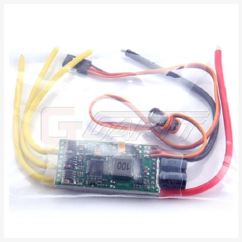 YPG 40A ESC in its packaging, showing connection wires