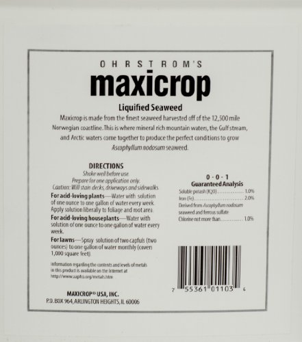 Fertilizante líquido Maxicrop 2002 1 galón miniatura 2