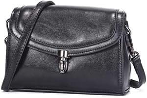JeHouze Fashion Women's Genuine Leather Mini Crossbody Handbag
