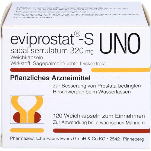 Preisvergleich Produktbild EVIPROSTAT S sab.ser. 320 uno Kapseln 120 St
