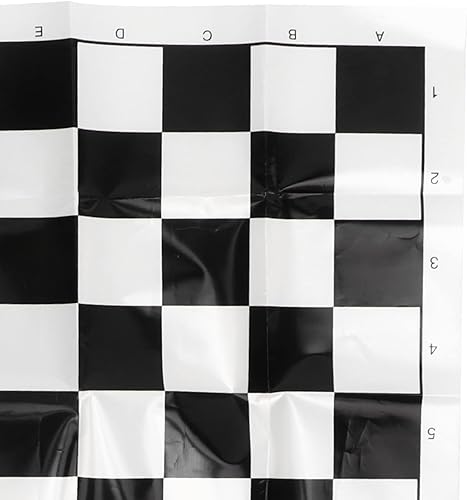 Miniatura 9 de Dilwe Juego de tablero de ajedrez de piezas portátil plegable de madera juego de mesa internacional