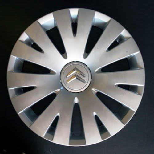 Set of 4 new wheel trims for Citroen C4 Picasso / C1 / C2 / C3 / C4 / C5 / C8 / Nemo/Berlingo/Xsara Picasso with original rims in 15 inches