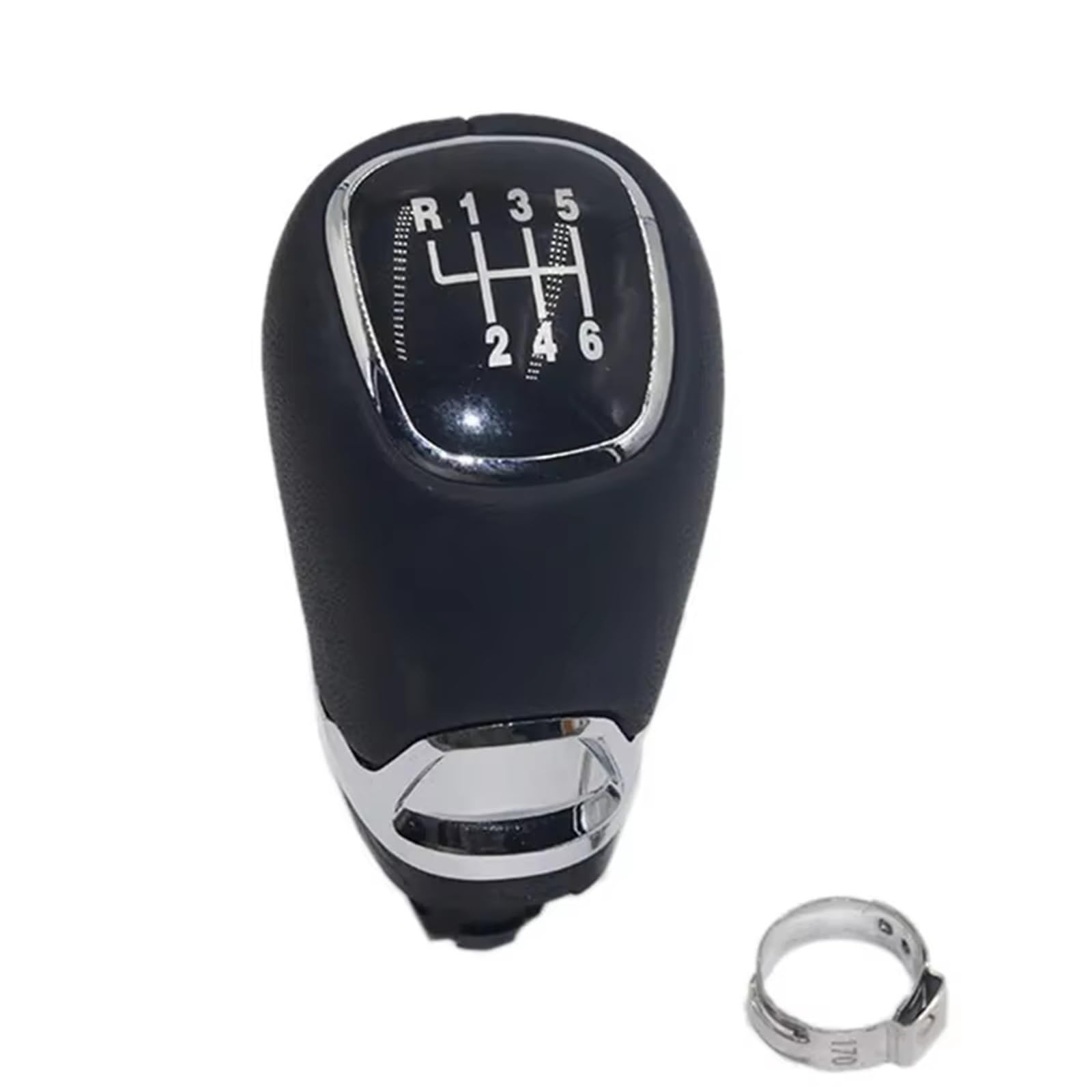 CVCMGDGNEA Gear Shift Knob Boot Lever Gaitor Shifter Dust Jacket for Octavia A7 3 III MK3 2014-2017 Gearbox Gaiter Stick Handles Cover Gear Shift Knob Manual