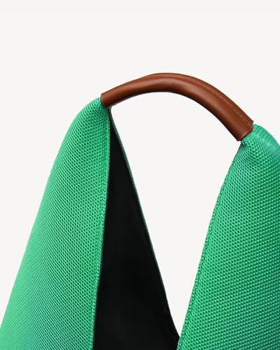 Image of NEWBELLA Anne Knitted Shoulder Hobo Bag City Chic Sporty Women Hobo Handbags (Green)