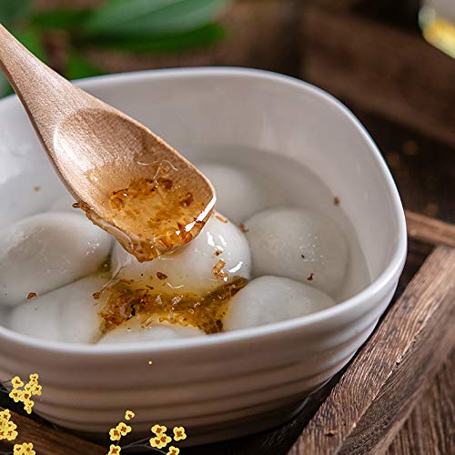 Miniatura 5 de Mermelada de flores Osmanthus, Osmanthus puro mezclado con miel, pasta de pétalos de Osmanthus para postre, salsa de condimento para bebida (8.8