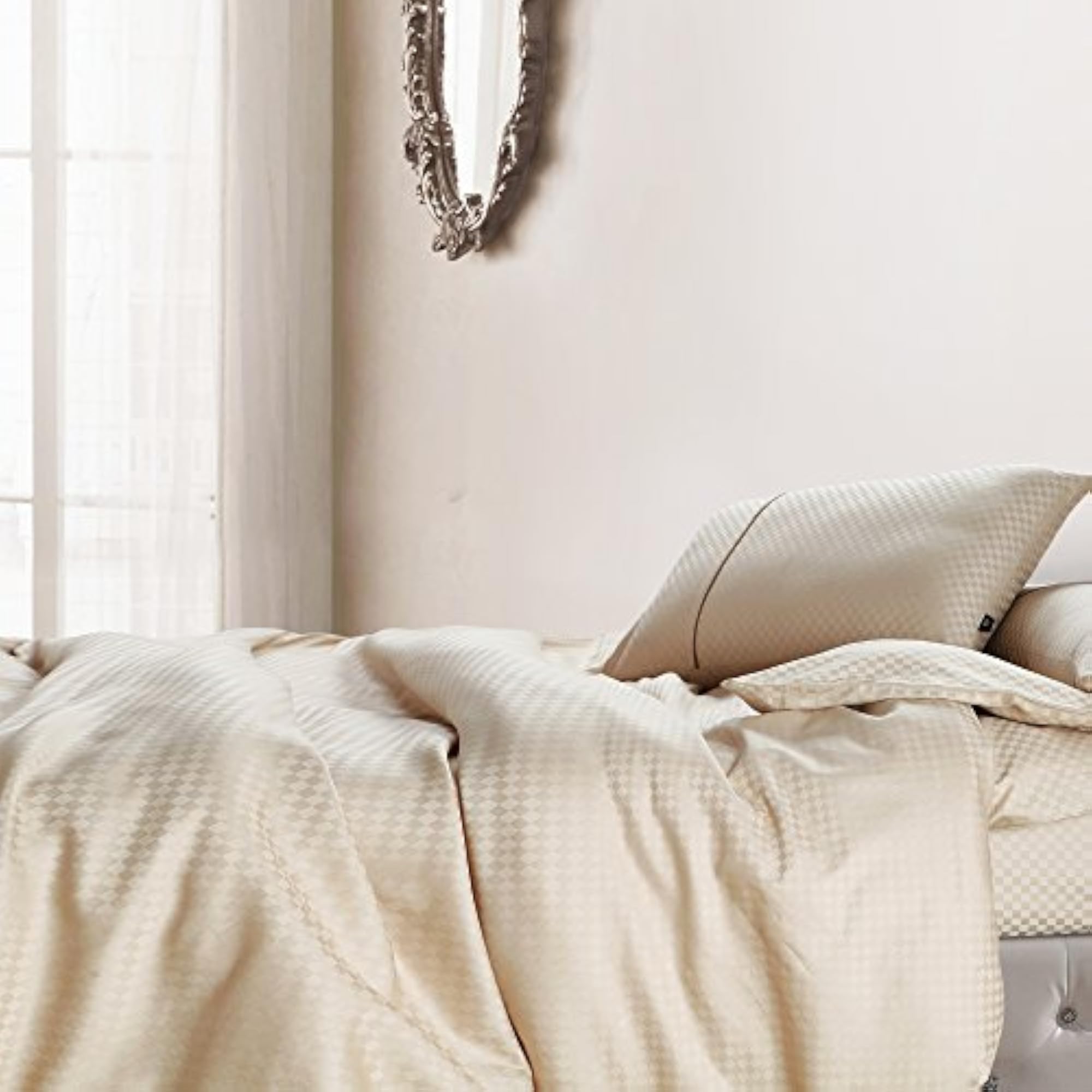 Oxford Cotton 400 Thread Count Double Bedsheet