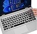 CaseBuy Keyboard Cover Compatible for 2020 2019 2018 HP 14" Laptop/HP Pavilion X360 14M-BA 14M-CD 14M-DH 14-BF 14-cm 14-CF 14-DF 14-DK 14-DS 14-DQ Series HP 14 inch Laptop Skin Accessories, Black
