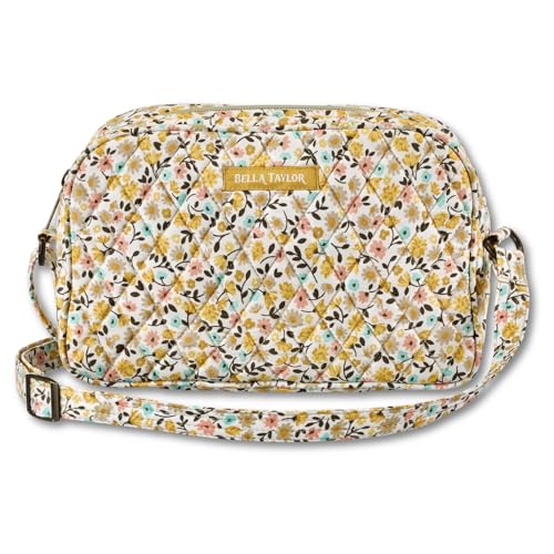 Image of Bella Taylor Simple Crossbody, Quilted Handbag for Women