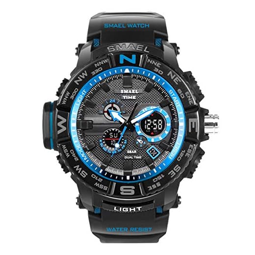 Blisfille Reloj para Bicicletas de Montañas Reloj Digital Mujer Rosa Reloj Hombre Barato Elegante Reloj Acero Inoxidable Reloj Acero Dorado Hombre