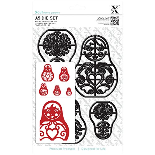 Xcut - Set di Fustelle, Formato A5, a Forma di