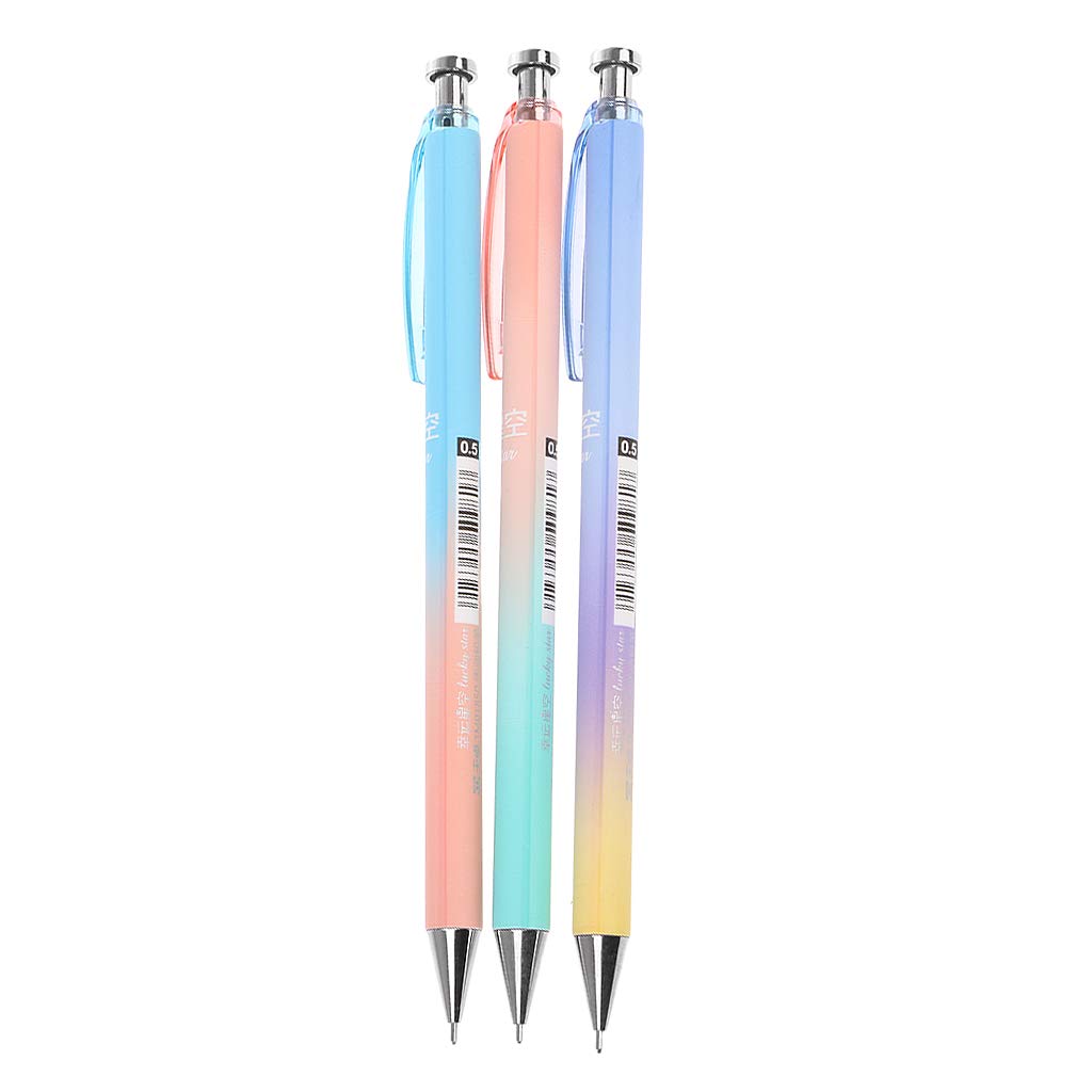 Autone Cute Moon Star Plastic Mechanical Pencil Automatic Pen for Writing School Supply