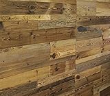 wandverkleidung holz aussen Eine Verpackungseinheit Nordje Wandverkleidung enthält Brettbreiten: 6 cm / 8 cm / 10 cm / 12 cm / 14 cm / 16 cm. Die Stärken der Bretter variieren zwischen 8 – 15 mm. Enthaltene Längen sind: 120 cm, 80 cm, 70 cm, 60 cm, 50 cm, 40 cm. Die Bretter sind immer so angeordnet, dass sie eine Länge von 120 cm und eine Höhe von 66 cm verlegen können, ohne Verschnitt zu haben.