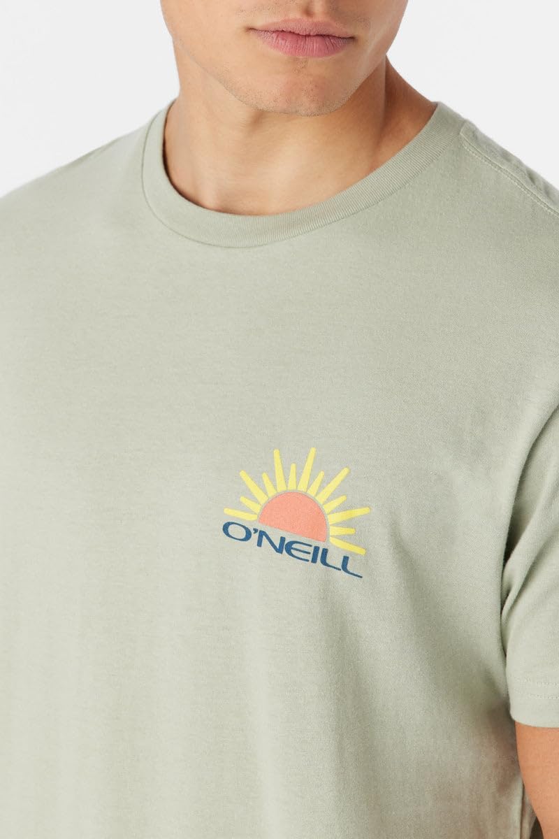 O'NEILL Men's Sun Swell Graphic T-Shirt - Short Sleeve, Casual Fit