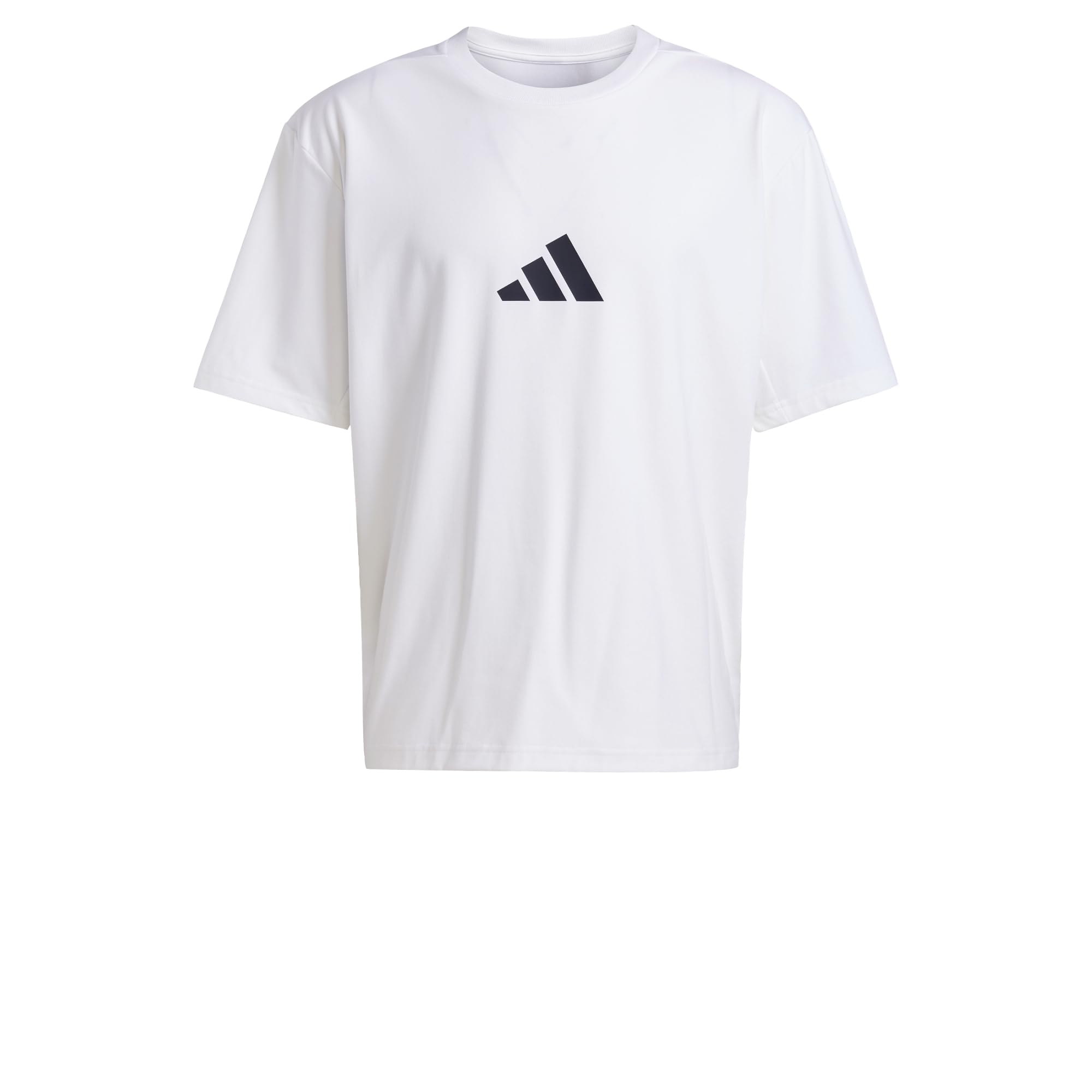 adidas Mens Z.N.E Short Sleeve T-Shirt White L