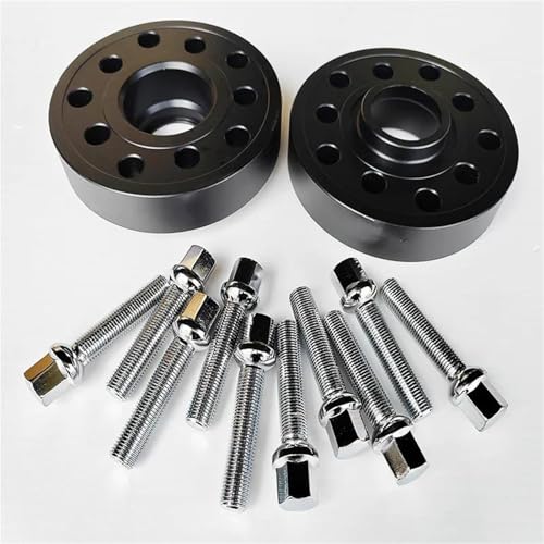 Entretoises de roue 5x112 et 5x100 pour VW Golf, cales de changement de voie noires 30mm