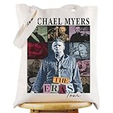 WZMPA Michael Myers Tote Bag Michael Fans Gift Michael Myers Tour Reusable Grocery Bag Michael Merchandise (Michael -T)